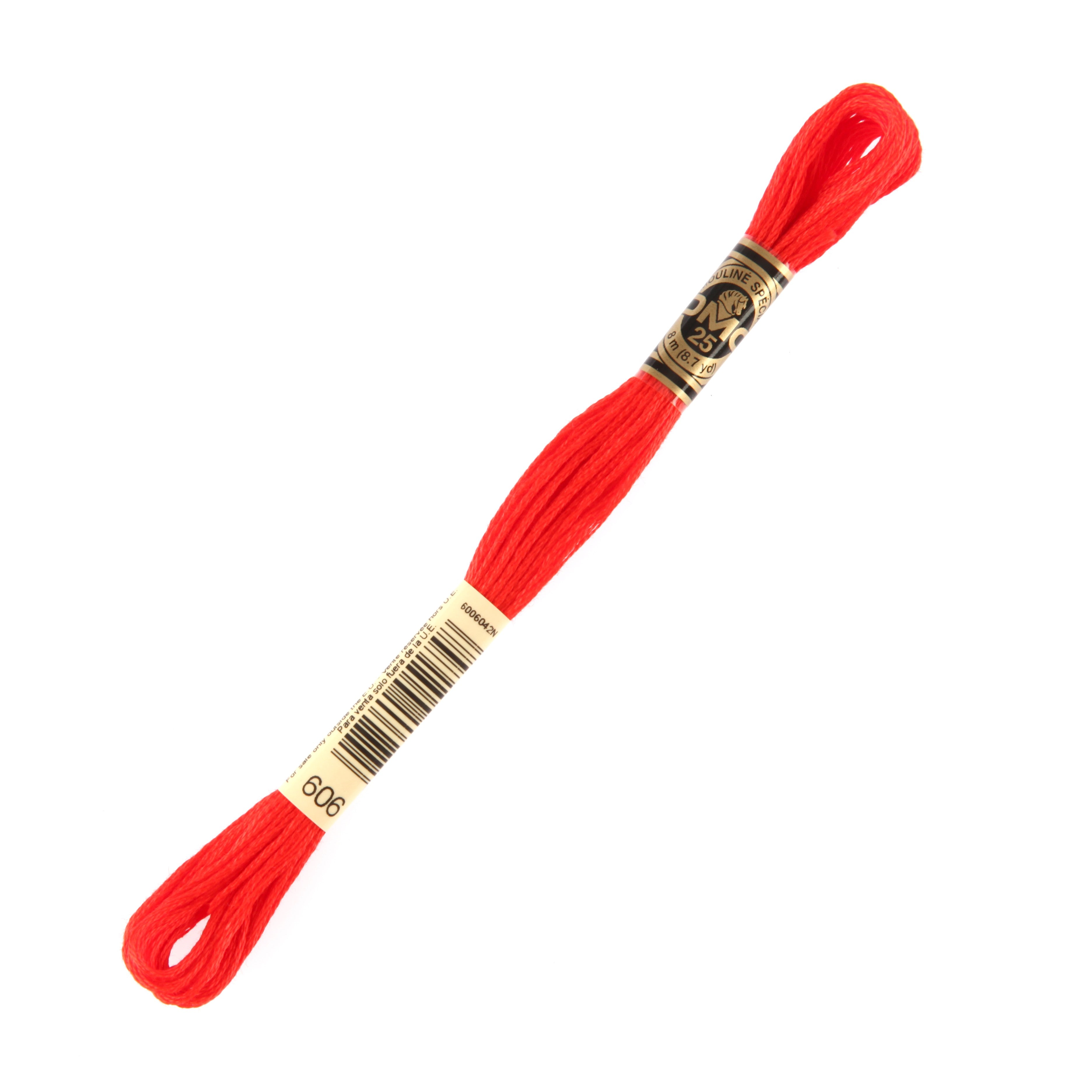 Dmc Muline Special 8 m Kırmızı Nakış İpliği - 606